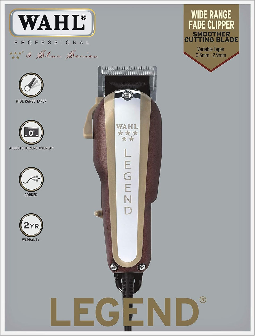 Rotschopf24 Edition: Friseurexlusiver Haarschneider Legend + Rotschopf24 Tasche. Top Leistung + viel