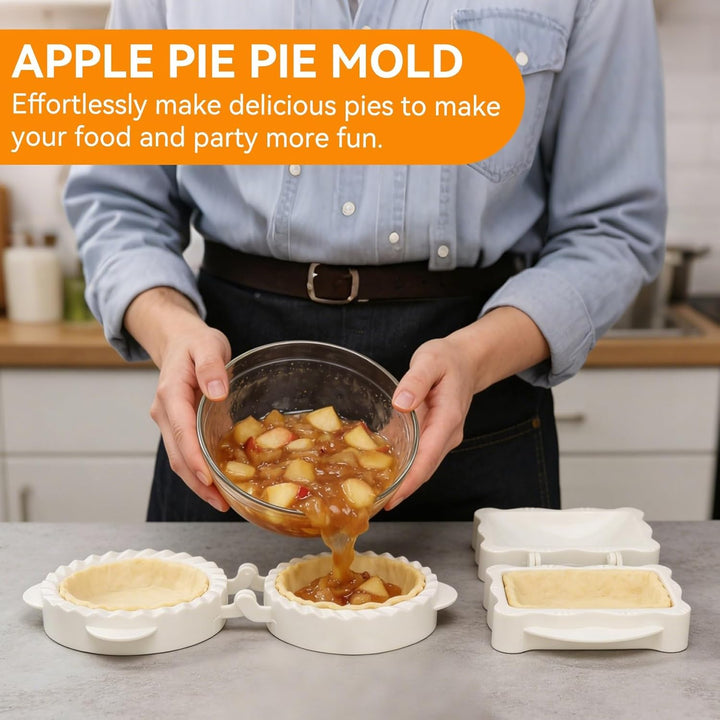 Mini Hand Pie Molds, 3Pcs Teigpresser Tasche Hand Pie Maker Pie Molds Empanda Presse Teig Presse Pie