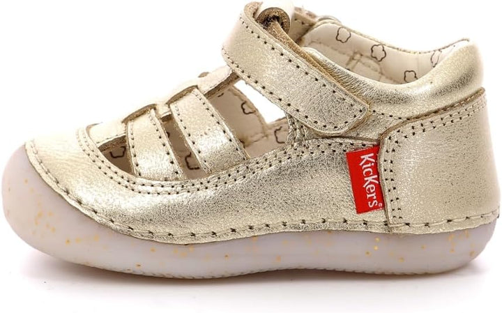 Kickers Unisex Kinder SushyMary Jane Schuh 18 EU Beige Champagne, 18 EU Beige Champagne