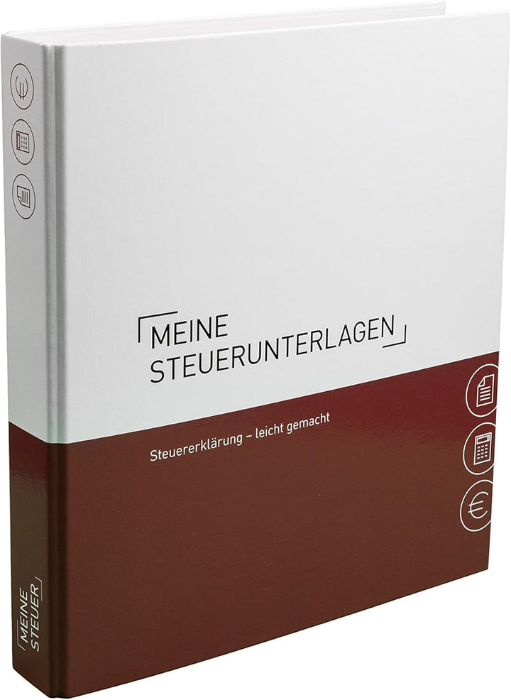 6er-Pack Themenringbücher mit Register für Versicherungen/Steuern/Vorsorge/Finanzen/Dokumente/Betrie