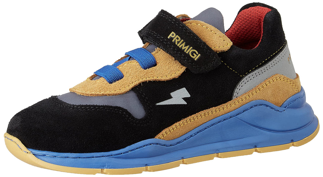 PRIMIGI Jungen Baby Aero Sneaker 21 EU Schwarz, 21 EU Schwarz