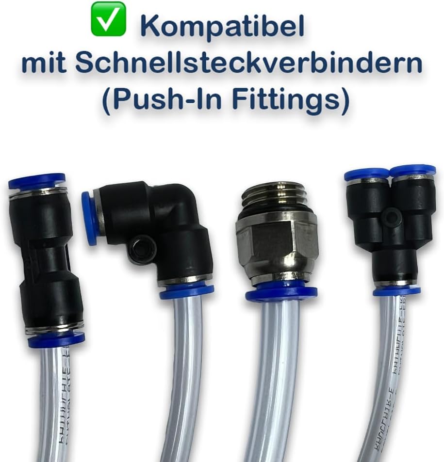 REHAU RAUCLAIR-E lebensmittelechter PVC-Schlauch, Wasserschlauch, Luftschlauch| METERWARE (32. Innen