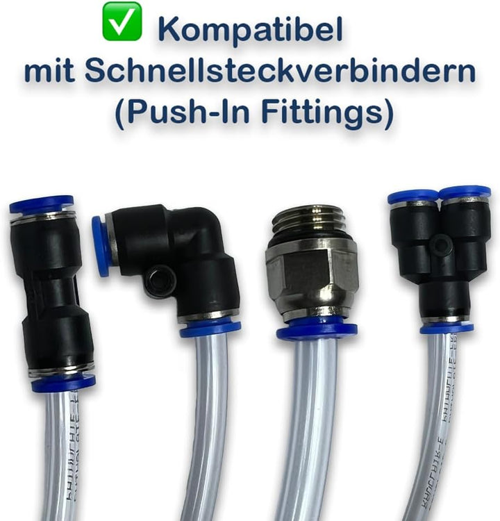 REHAU RAUCLAIR-E lebensmittelechter PVC-Schlauch, Wasserschlauch, Luftschlauch| METERWARE (32. Innen