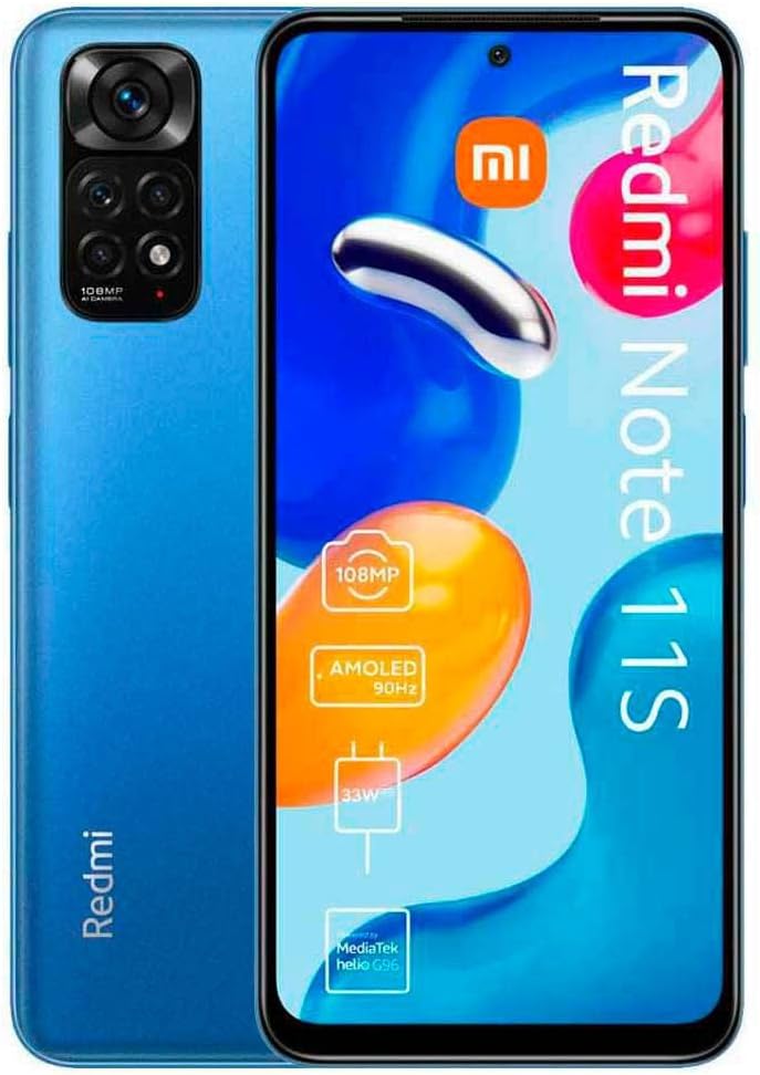Xiaomi Redmi Note 11S 5G Smartphone, MTK Dimensity 810, 33 W Pro Fast Charging, 50 MP AI Dreifachkam