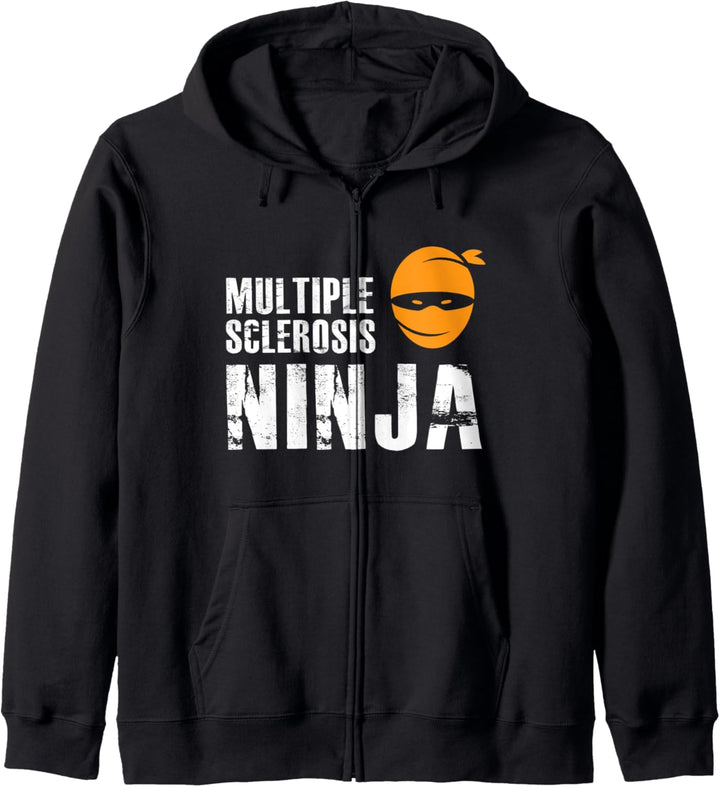 Multiple Sclerosis Ninja - MS Support Awareness Fighter Kapuzenjacke