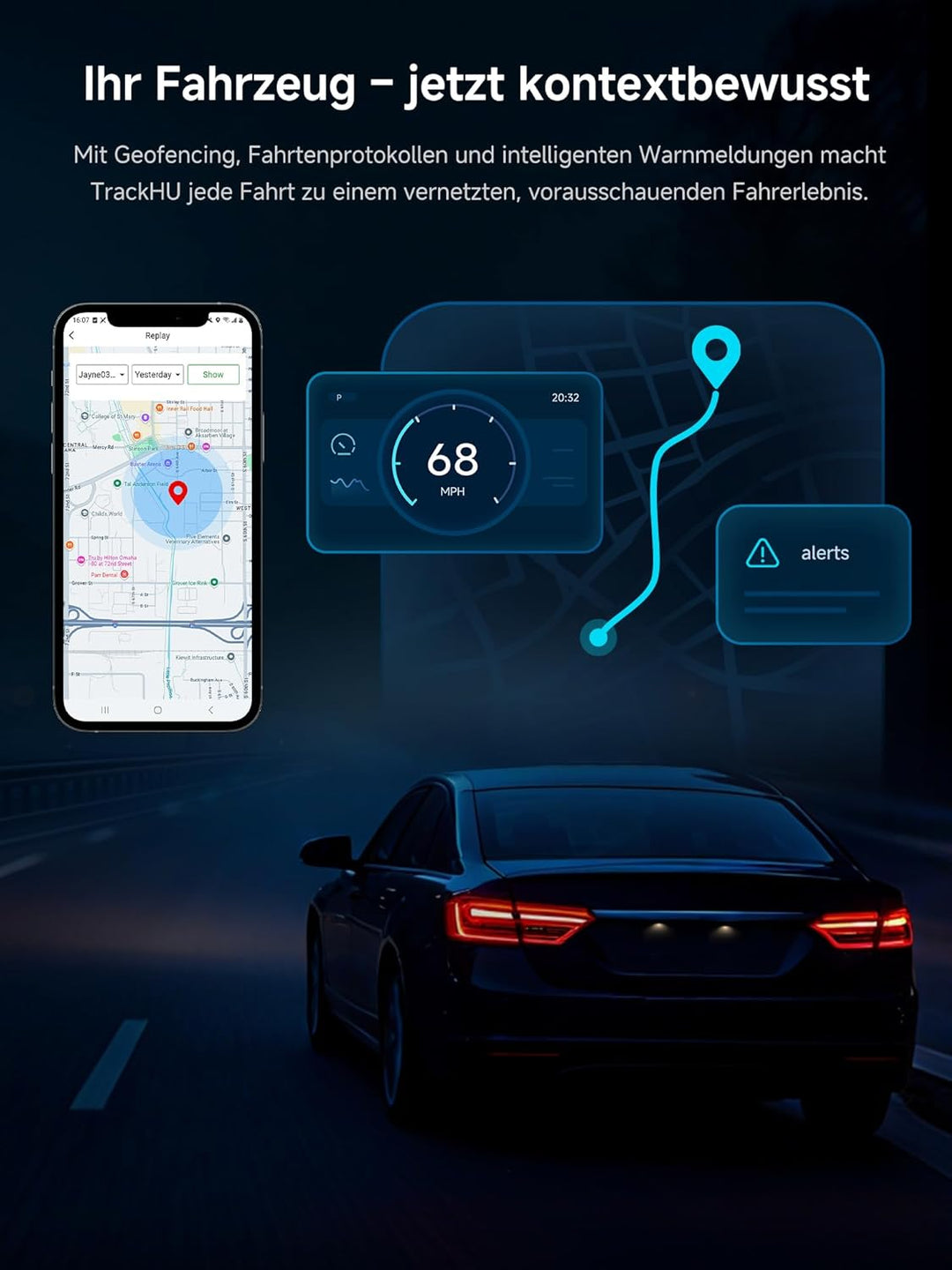 CarPlay Android Auto Wireless Adapter + Android OS, 8GB+128GB Car VideoBox mit HDMI In/Out, 4G LTE,