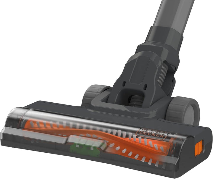 BLACK+DECKER 3-in-1 Akku-Stielsauger BHFEA520J (18V, beutelloser Boden- & Handstaubsauger mit Turbob
