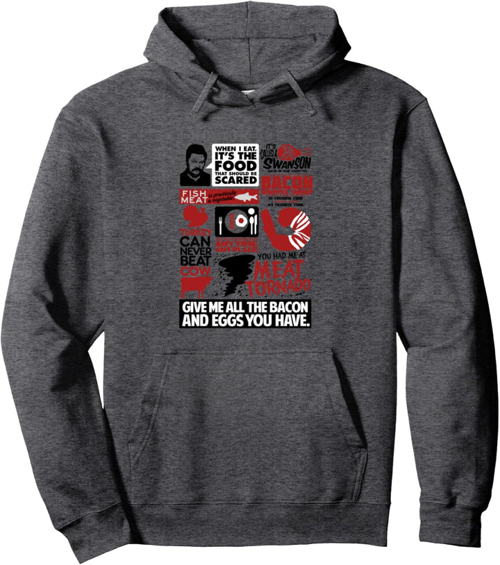 Parks & Recreation Ron Swanson Zitate Pullover Hoodie