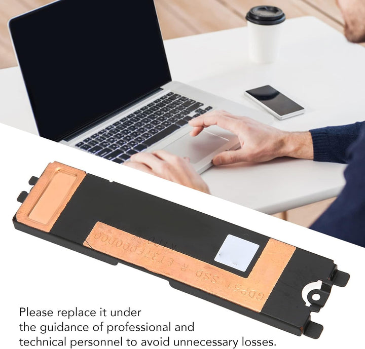 Nvme M.2 NGFF SSD Festplatten-Kühlkörperabdeckung mit Thermik für Dell XPS 15 500 9510 9520 Precisio