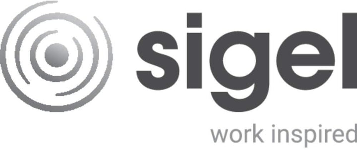 SIGEL VZ204 Visitenkarten-Ringbuch für 160 Karten, aus Rindsleder, mit 20 Sichthüllen und Register A