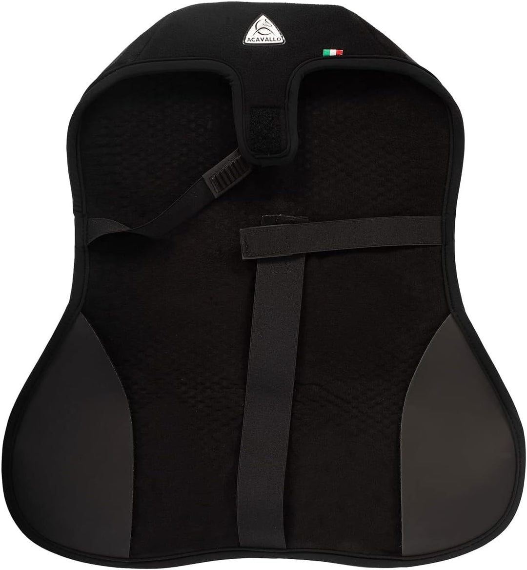 Acavallo Out Seat Saver Black Medium Gel-Sitzschoner, Grösse M, Schwarz, M M Schwarz, M Schwarz