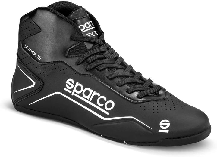 Sparco KART SCHUHE K-POLE 2020 GRÖSSE 37 BL, Schwarz