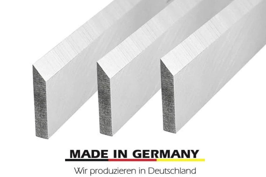 3 Stück Hobelmesser 320 x 30 x 3 mm HSS Wolfram Streifenhobelmesser
