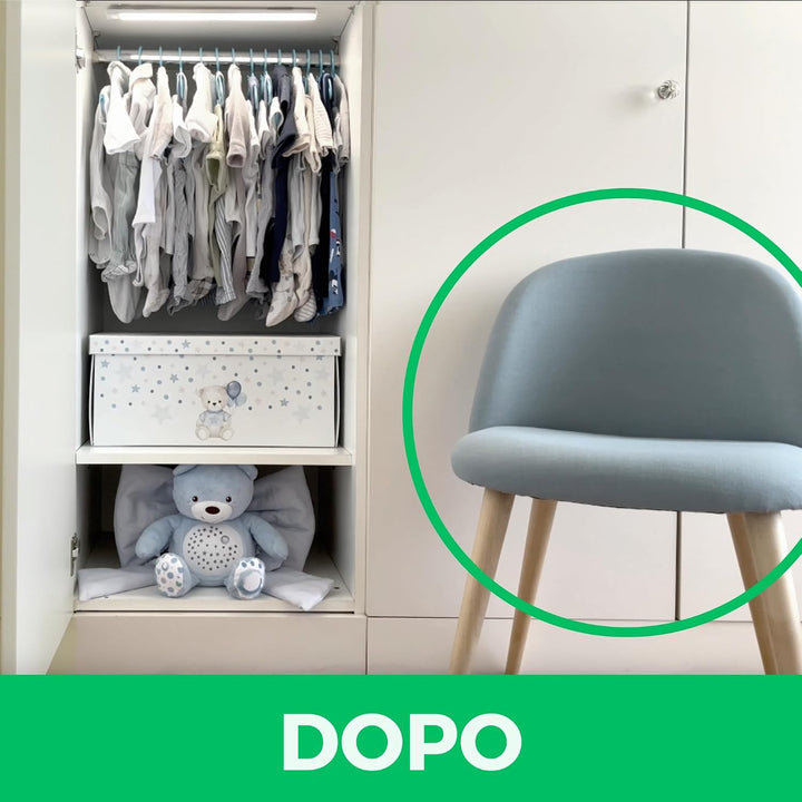 HOMPLEMENT - Verstellbare Kleiderbügel für Kinder von Neugeborenen bis Jungen, Kinder-Kleiderbügel f