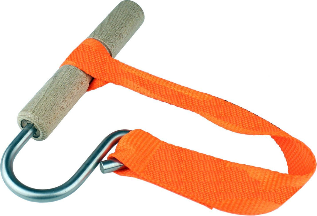 EUROHUNT Wilbergehilfe XL, Orange, Handwildberghilfe für Transport und Bergung von einer Vielzahl an