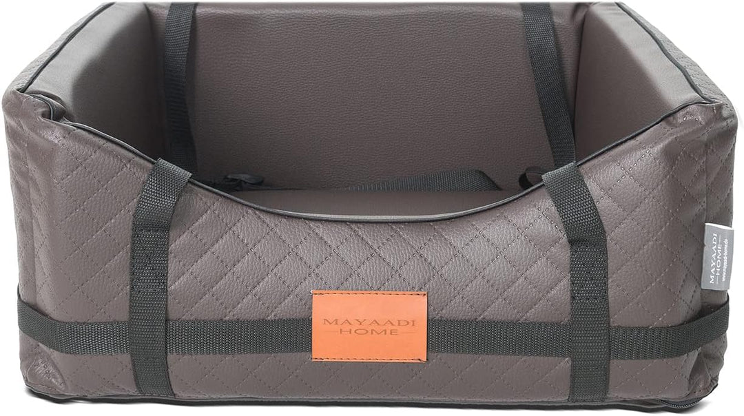 Mayaadi-Home Hundeautositz Kunstleder Hundesitz Hundebett Autokörbchen Hundedecke Hundekorb Transpor