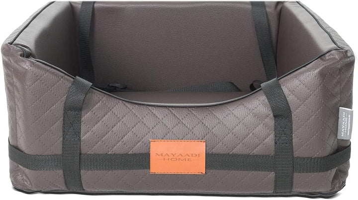 Mayaadi-Home Hundeautositz Kunstleder Hundesitz Hundebett Autokörbchen Hundedecke Hundekorb Transpor