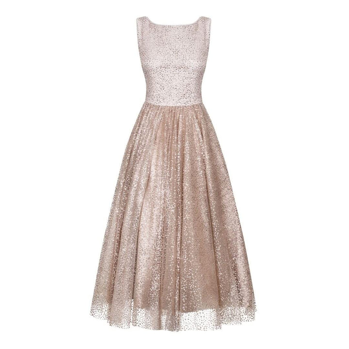 Damen Glitzerkleid | Partykleid Abendkleid Cocktailkleid Ballkleid Abschlussballkleid Hochzeitskleid