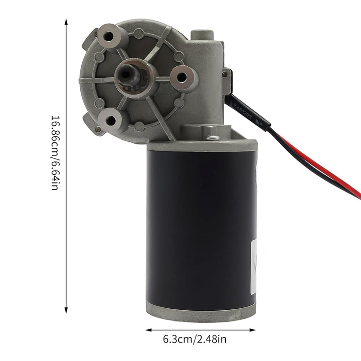 DC-Motor, DC-Getriebemotor, elektrischer Getriebemotor Links/Rechts (wählbar) 220 RPM 80W Motor verf