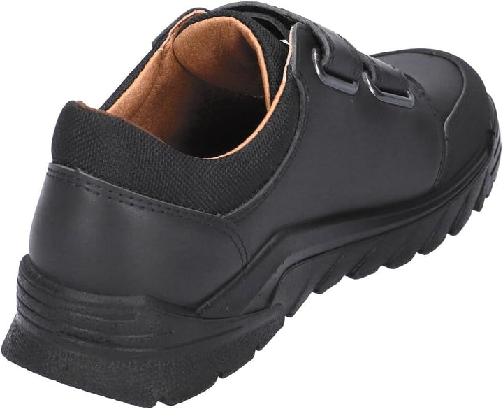 RICOSTA Jungen Stiefel JOHNO, Kinder Halbschuhe, Weite: Weit, lose Einlage 28 EU Weit Schwarz 090, 2