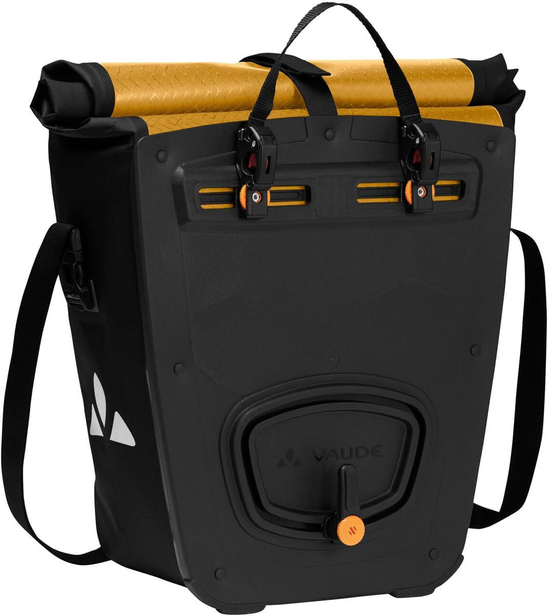 VAUDE Fahrradtaschen für Gepäckträger Aqua Back Color (Rec), in gelb, 2X Hinterradtasche wasserdicht