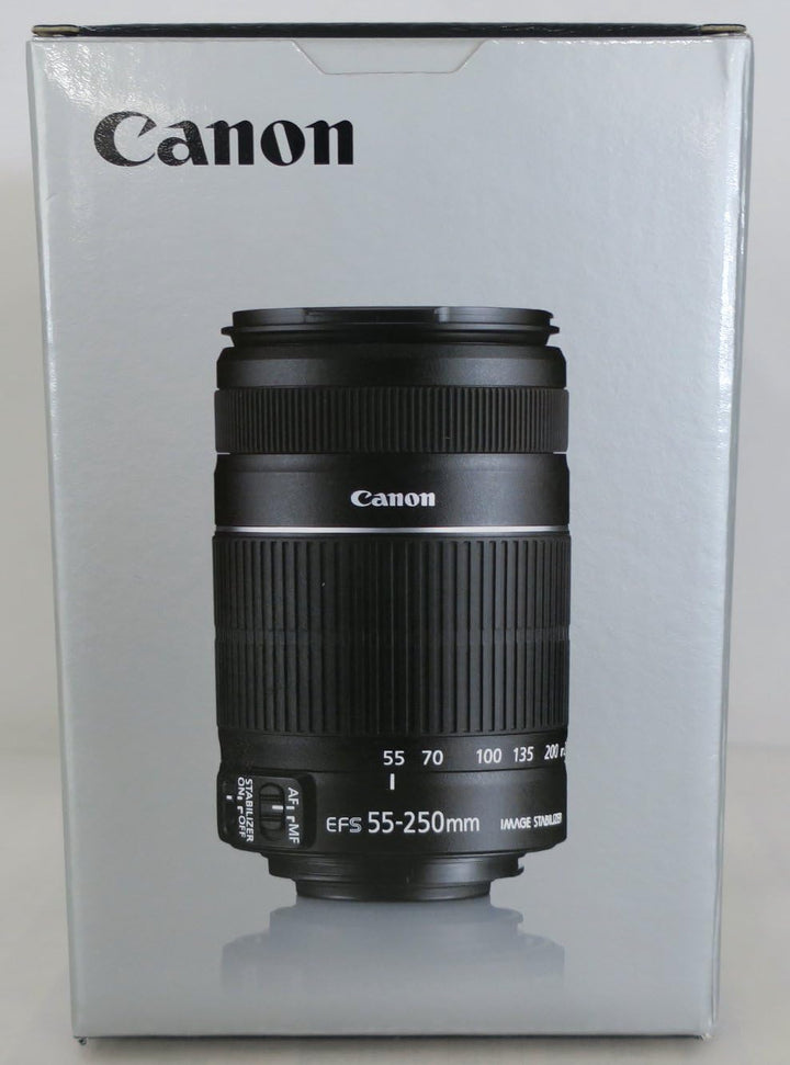 Canon EF-S 55-250mm 4,0-5, 6 IS II Objektiv für EOS (bildstabilisiert)
