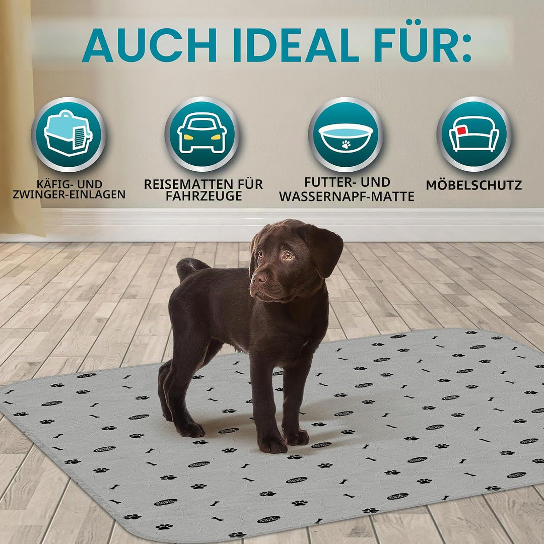 Simple Solution Waschbare Trainings- und Reise-Hundekissen, wiederverwendbare Hundekissen, saugfähig