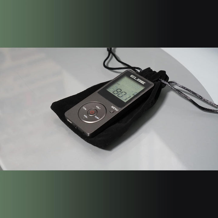 ELBE RF95 AM-FM Digitalradio, sportlich, Schwarz