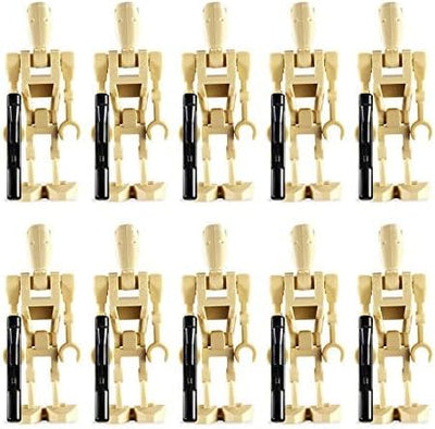 LEGO 10 Neue Battle Droid Minifiguren Star Wars Figuren Minifiguren Clone Guns