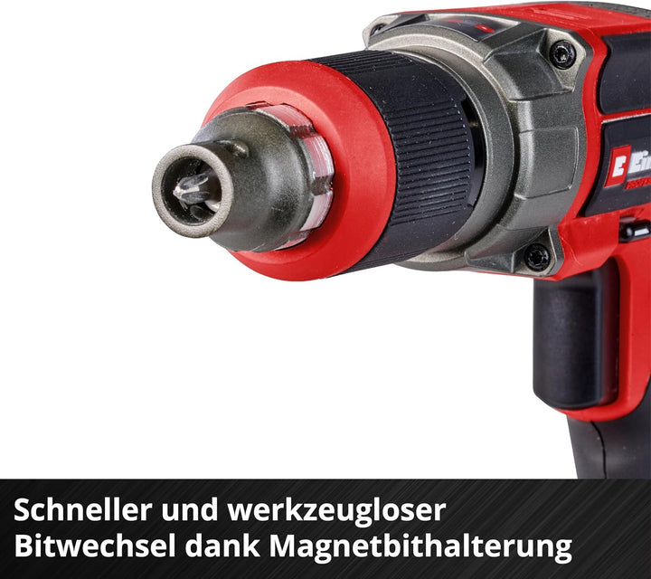 Einhell Professional Akku-Trockenbauschrauber TP-DY 18 Li BL + Magazine Power X-Change (18 V, Brushl