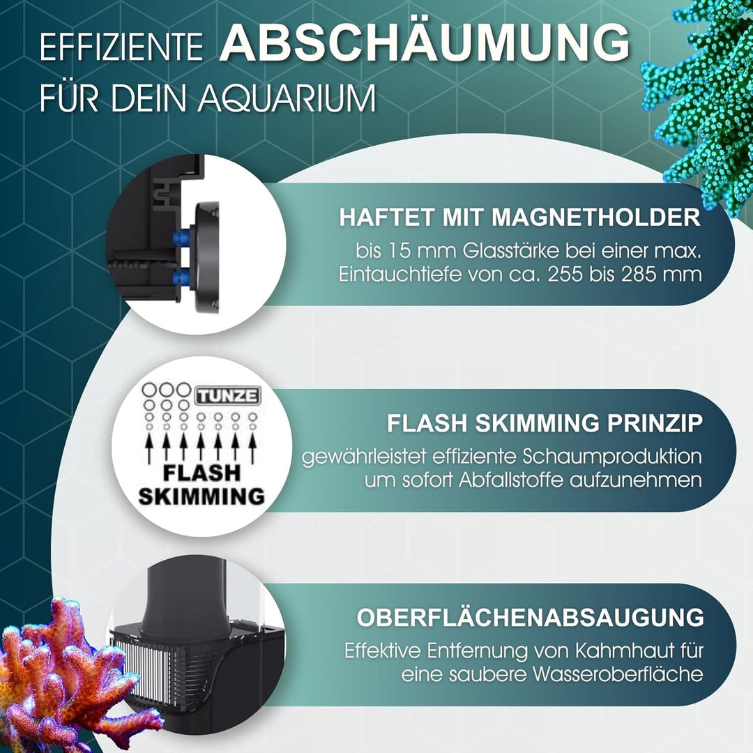 Tunze 9012.000 Comline Skimmer, 200 ml (1er Pack) DOC SKIMMER 9012, DOC SKIMMER 9012