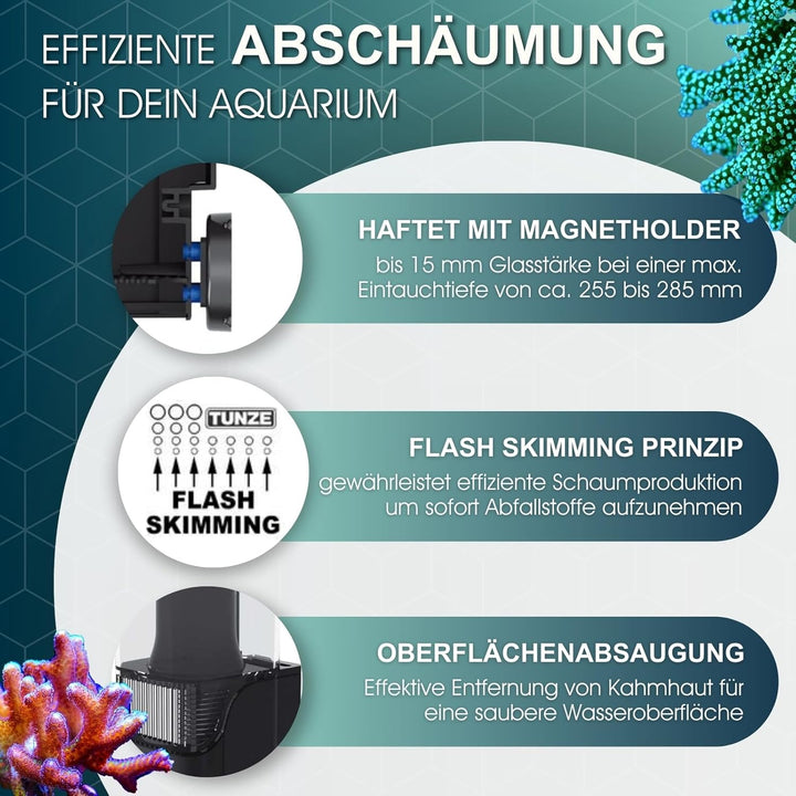 Tunze 9012.000 Comline Skimmer, 200 ml (1er Pack) DOC SKIMMER 9012, DOC SKIMMER 9012