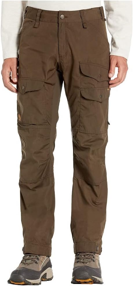 Fjällräven Herren Vidda Pro Ventilated Hose Wanderhose Trekkinghose 44 Dark Olive, 44 Dark Olive