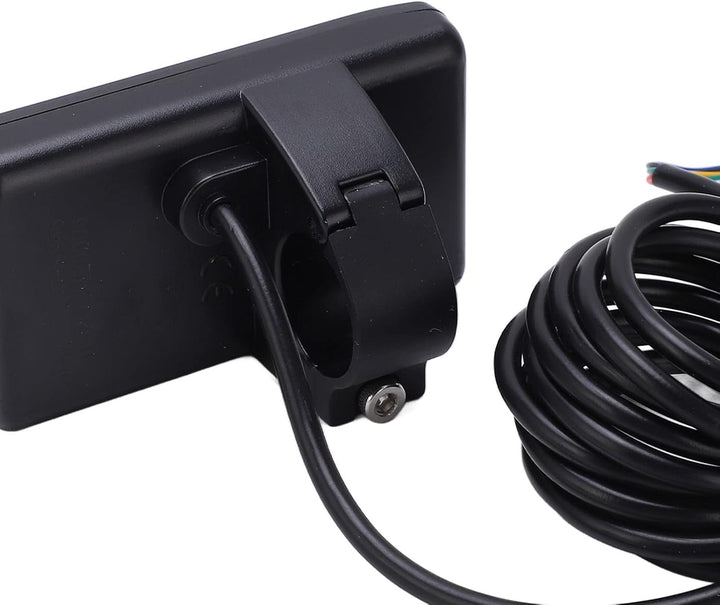 Tbest Display LCD Bildschirm 48v Fahrrad mit SM Stecker, S866 Elektro-Fahrrad Display LCD Messgerät