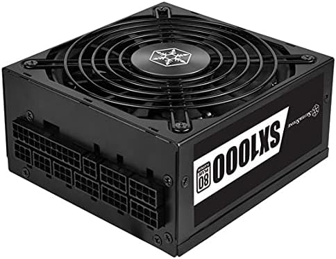 Silverstone SX1000 Platinum, 1000W SFX-L Vollständig modulares 80-Plus-Platinum-Netzteil, SST-SX1000