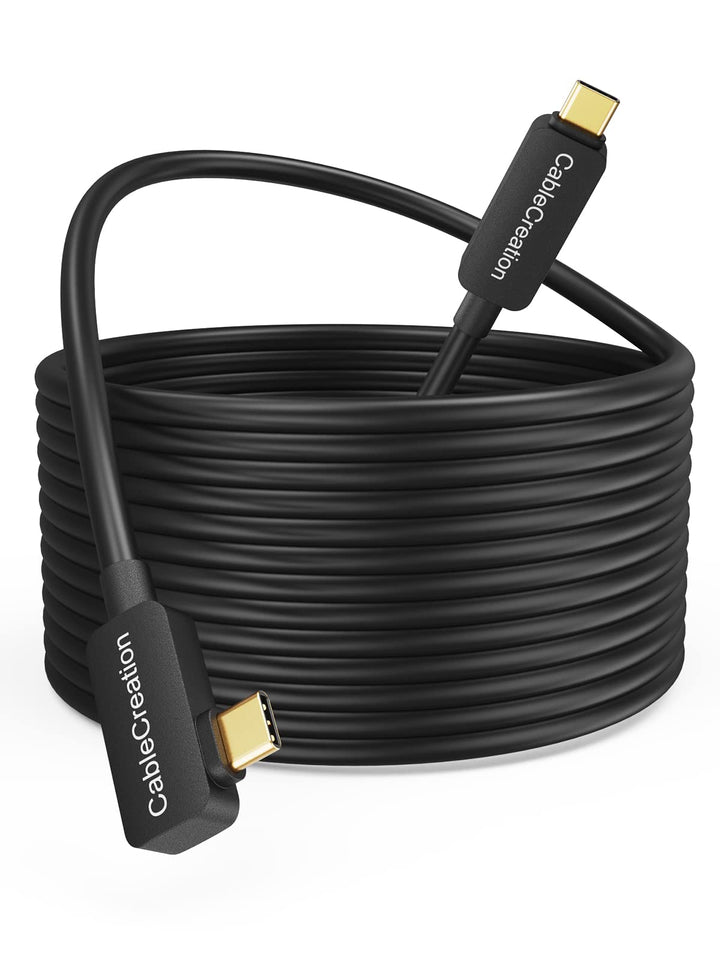CableCreation [Aktualisierte Version] USB C Fiber Optic Link Kabel 5M, USB 3.2 Gen2 USB C zu C 10 Gb