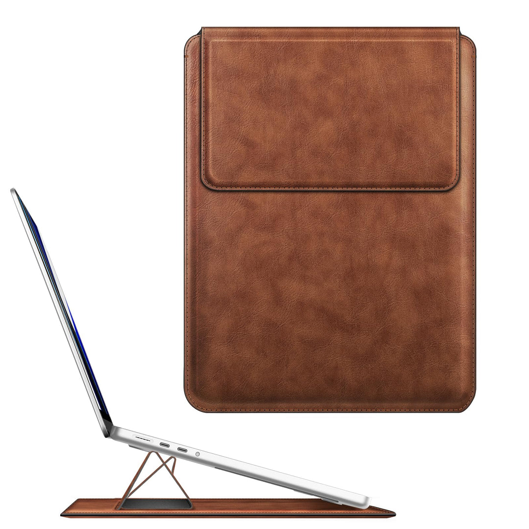 Fintie 13-14 Zoll Laptop Tasche mit Ständer Kompatibel mit MacBook Air 13.6 2024-2022, MacBook Air 1