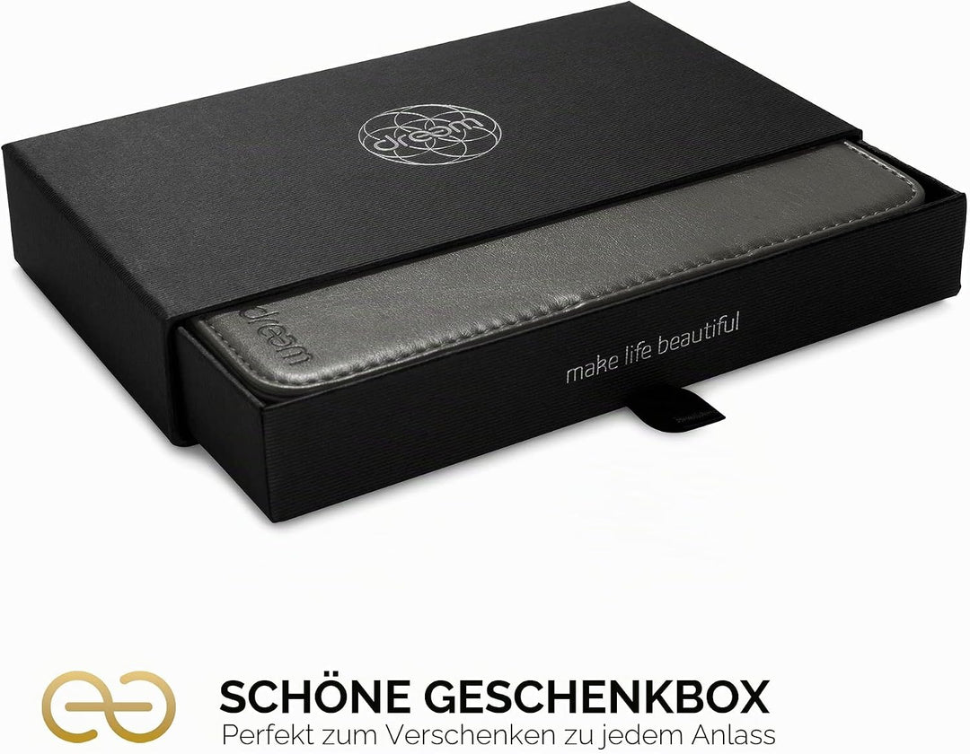 Dreem Fibonacci iPhone 14 Pro Max Brieftaschen-Etui / 2-in-1 stossfestes Etui und abnehmbares Folio