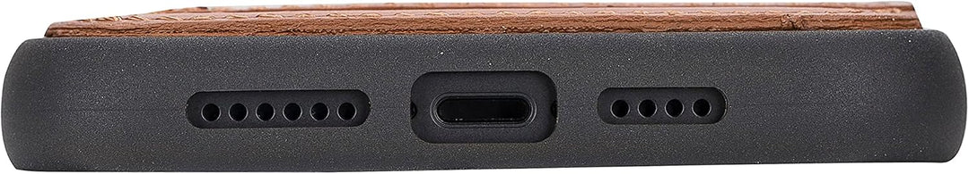 Solo Pelle Lederhülle für das iPhone 14 Plus in 6.7 Zoll Case Leder Hülle Ledertasche Backcover aus
