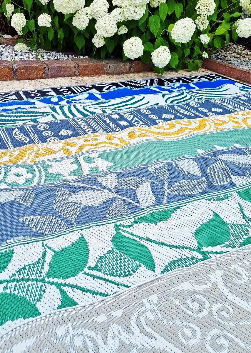 JACK Outdoor Teppiche Terrassenteppich Aussenteppich 120x180cm Terrasse Balkon Teppich Garten Aussen