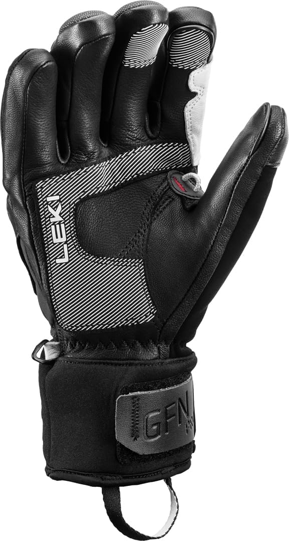 LEKI Griffin Pro 3D Handschuhe Skihandschuhe Fingerhandschuhe 9 schwarz-weiss, 9 schwarz-weiss