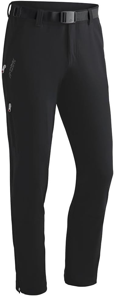 Maier Sports Herren Trekkinghose Naturno Slim 28 Schwarz, 28 Schwarz