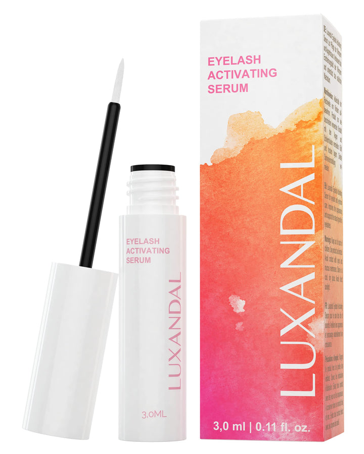 LUXANDAL Wimpernserum für schnelles Wachstum von Wimpern - Profi Wimpern Serum und Augenbrauen Serum
