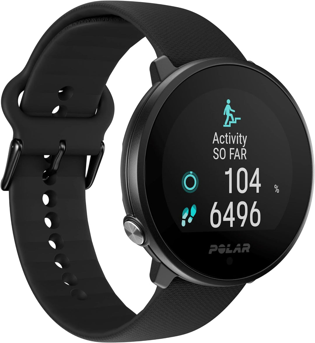 Polar Unite – Smartwatch - Wasserdichte Fitnessuhr mit Connected GPS, Schlaftracking, täglichen Trai