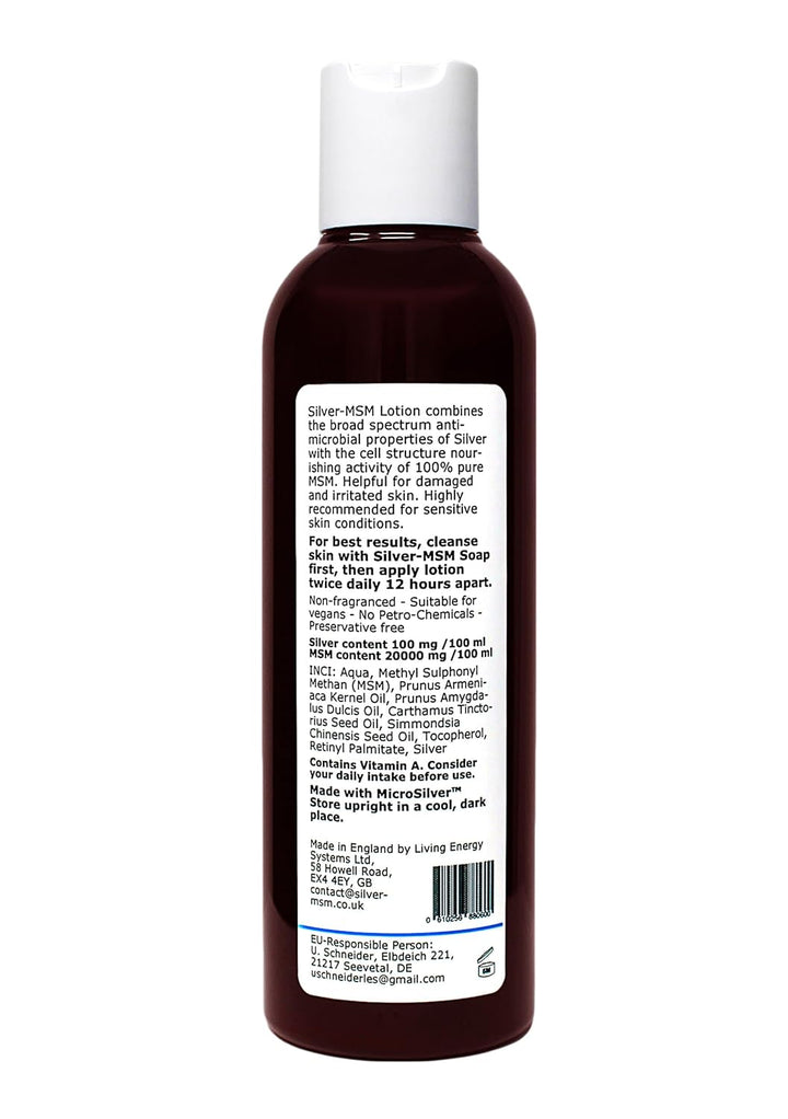 Silber-MSM Lotion 200 ml