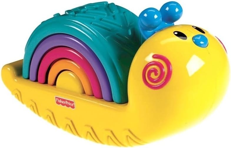 Fisher-Price Growing Baby: Rainbow Snail Stacker