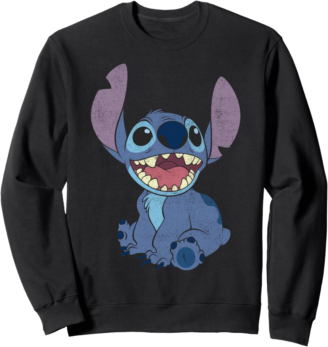 Disney Lilo & Stitch Simple Stitch Sitting Portrait Sweatshirt