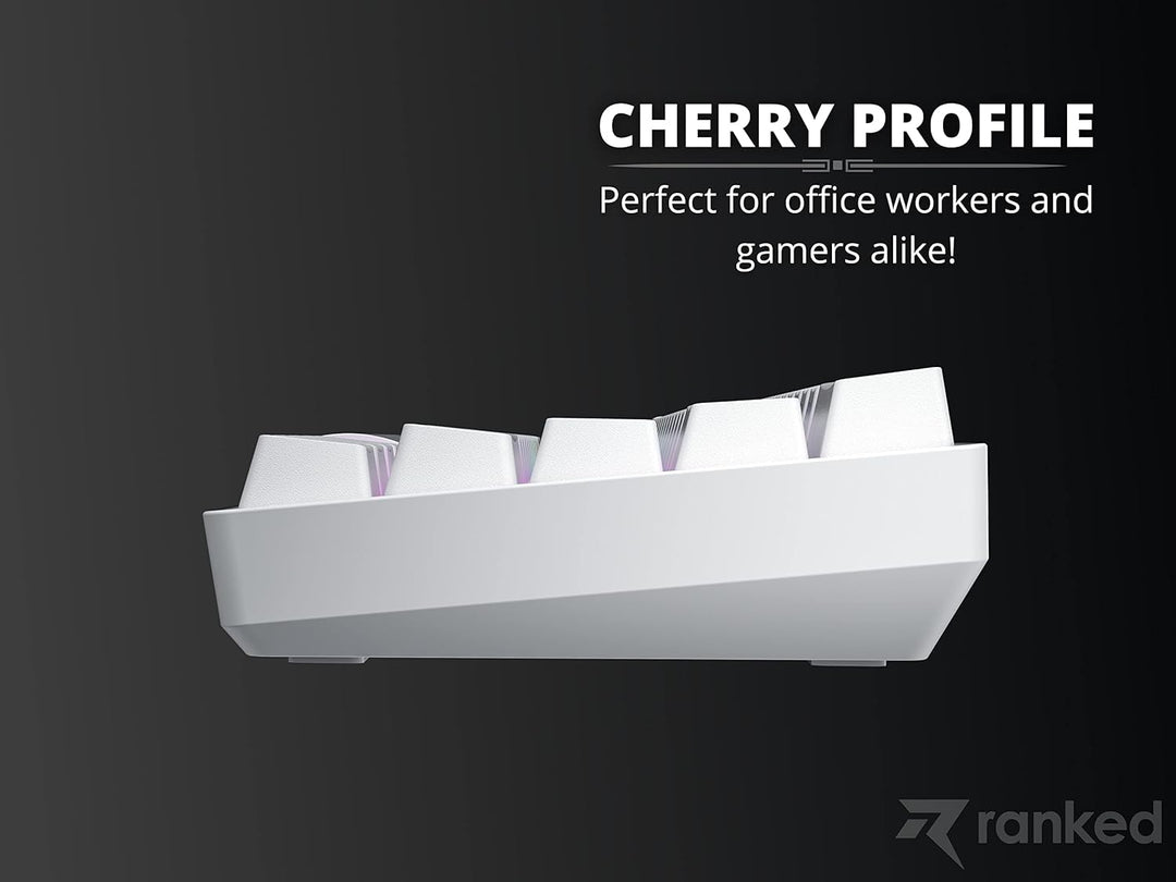 Ranked S60 Supernova Mechanische 60 Prozent Tastatur | Hotswap Gaming Keyboard | 61 Tasten mit RGB B