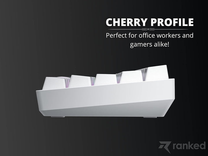 Ranked S60 Supernova Mechanische 60 Prozent Tastatur | Hotswap Gaming Keyboard | 61 Tasten mit RGB B