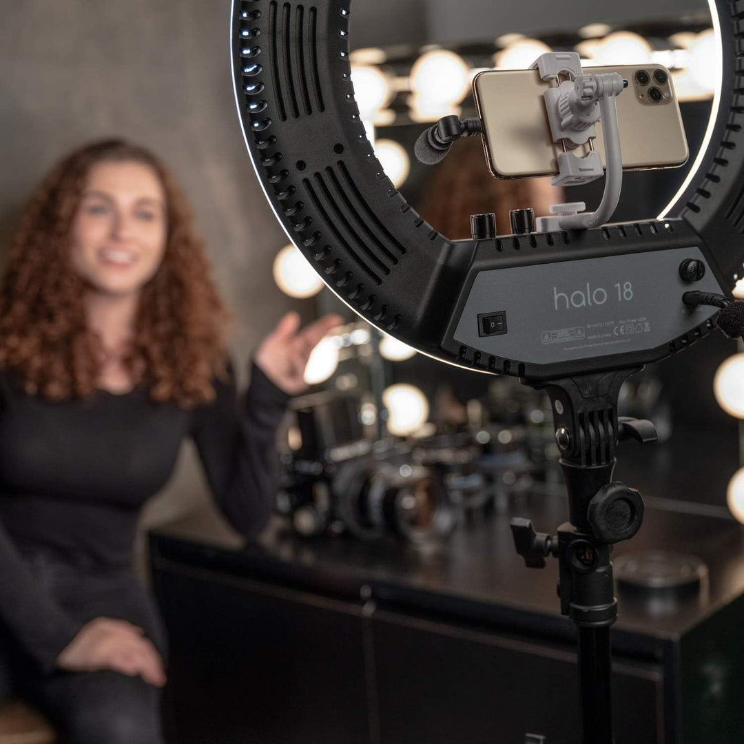 Saramonic Professional Mini-Plug-Play-Mikrofon Kompatibel mit IOS iPhone Smartphone Recording Broadc